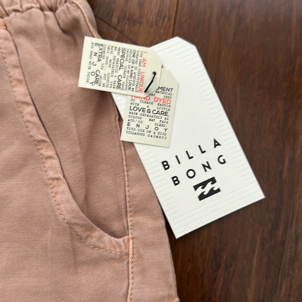 Billabong Tan Drawstring Athletic Shorts - Picture 3 of 11